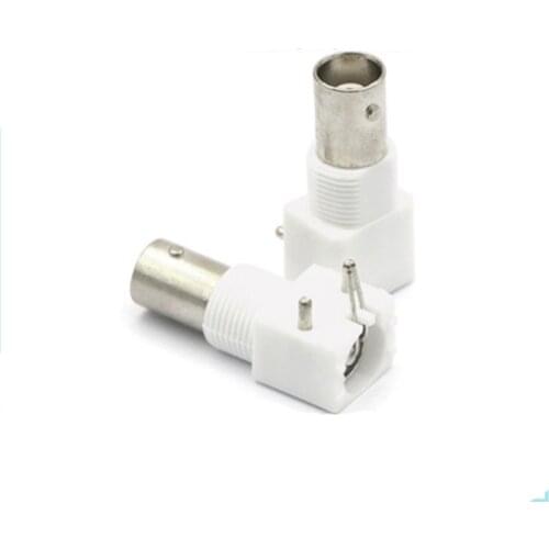 Hot sale 20PCS Q9 BNC monitor video quality seat BNC socket white plastic seat panel BNC female