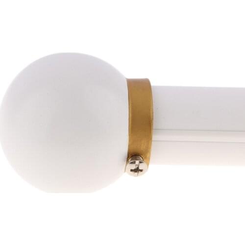 1Pcs Window Curtain Rod Head/Ends/Cap Drapery Pole Finals for Curtains Accessories - Dia 28mm Inner Diameter