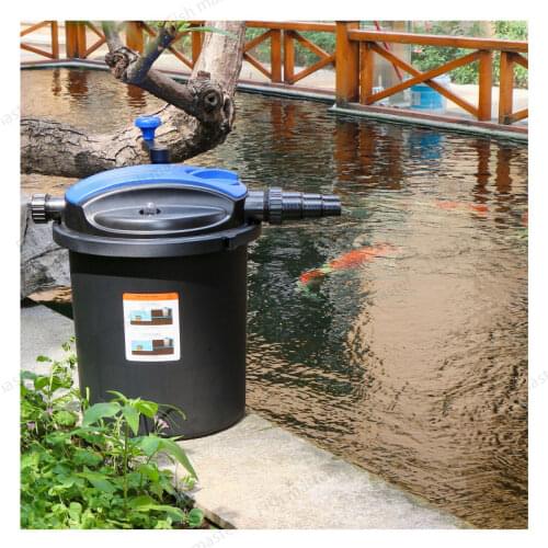 Landscape pool Fish pond filter water circulation system koi pond outdoor large external pool purification filter bucket