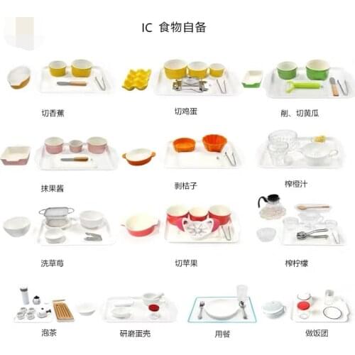 Montessori Materials Practical Life Food Preparation Toys