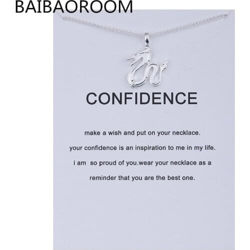 12pcs Fashion Jewelry Animal Ornaments Zodiac Confidence Dragon Logo Alloy Clavicle Pendants Short Necklace Gift