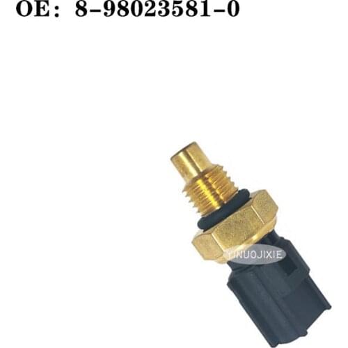 Excavator parts are suitable for Isuzu 6HK1/4HK1/J08/J05 engine fuel temperature sensor OE: 8-98023581-0/8980235810
