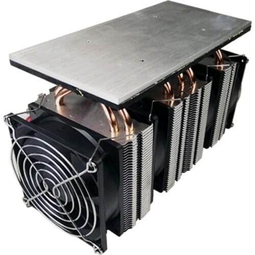 12V 20A Semiconductor refrigerator aluminum plate refrigerator freezing and cooling machine dual-core refrigeration experiment