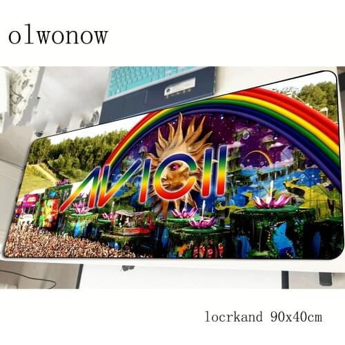 Avicii mousepad 90x40cm Popular gaming mouse pad gamer mat best sellerX game computer desk padmouse keyboard large play mats