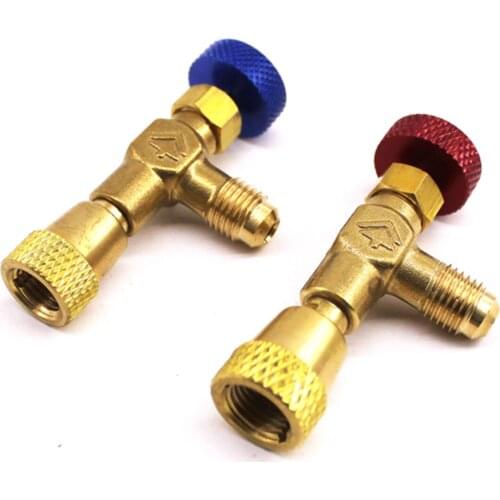 Air Conditioning Liquid Filling Safety Valve R22 Safety Valve R410 Refrigerant Filling Adapter Air Conditioning Fluoride Tool