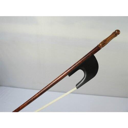 Strong Balance,Germany style letterwood bass bow,top level white bow hair