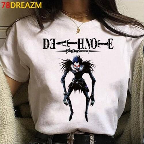 Death Note Kakegurui tshirt clothes female harajuku japanese graphic tees women plus size print summer top t shirt streetwear