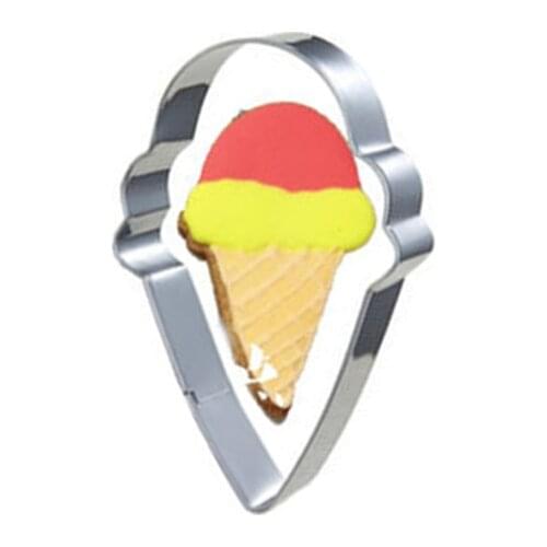 Ice cream Cake Stencil Kitchen Cupcake Decoration Template Mold Cookie Coffee Stencil Mold Baking Baking Fondant Biscuits Stamp