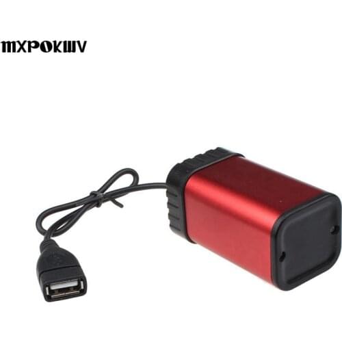 Waterproof Storage Box Aluminum Alloy USB AA Battery Case Holder 4x AA Rechargeable Battery Pack Case Holder For Bicycle Phone