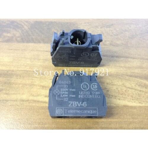 [ZOB] New original authentic original original ZBV-6 button indicator lamp module 250V --20pcs/lot