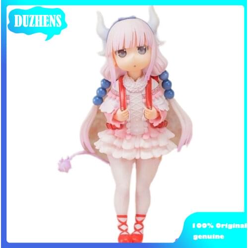 Original genuine Kobayashi-san Chi no Maid Dragon Kanna Kamui Action Figure Anime Figure Model Toys Figure Collection Doll Gift
