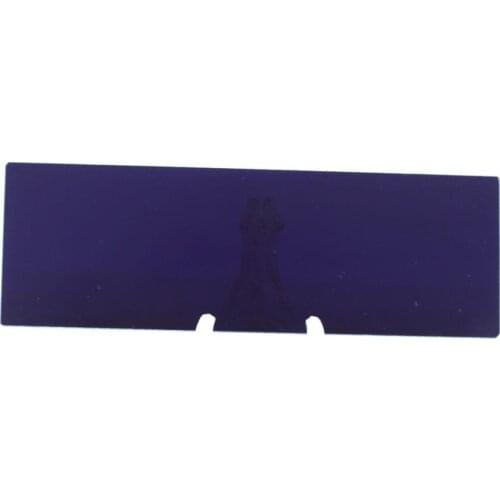 25pcs total size ZWB3 150x50x2mm uv pass filter glass