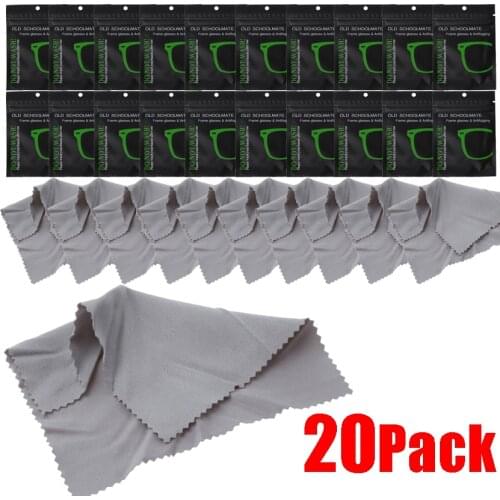 3Pcs/pack Reusable Glasses Wipes Anti-Fog Pre-moistened Lens Cloth Defogger Eyeglass Wipe Prevent Fogging for Glasses