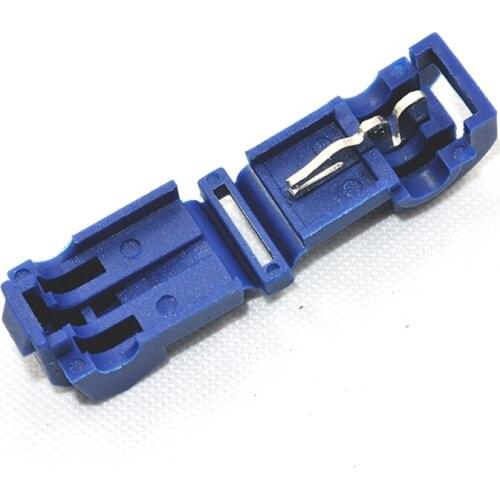 Wholesale 500 Blue 16-14 AWG T-TAPS QUICK SPLICE CONNECTORS SCOTCH LOCK WIRE TERMINAL CRIMPS