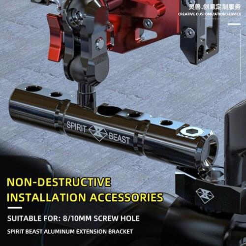 Electric vehicle accessories multi functional extension bracket motorcycle lighting stent motorbike Creative tools free shipping