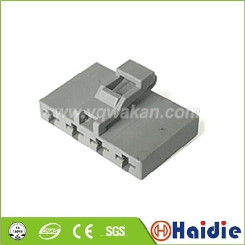 Free shipping 5sets 4pin auto plastic electric auto cable housing harness unsealed plug connector