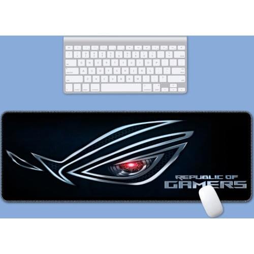 Large Mousepad Republic Of Gamers Gaming Mouse pad ASUS Rog Non-Skid Rubber Laptop Notebook Desk Mat Keyboard Pad