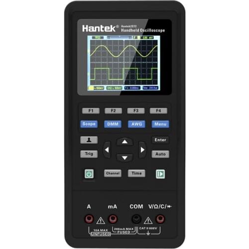 Hantek 3 In1 Digital Oscilloscope +Waveform Generator +Multimeter USB Portable 2 Channel 40mhz 70mhz Multifunction Osciloscopio