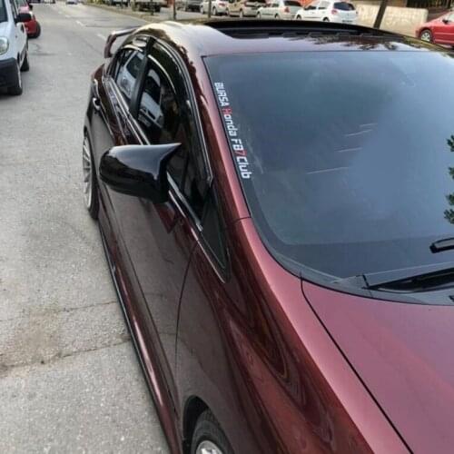 For Honda Civic FB7 Batman Mirror Cover Piano Black 2 Pcs. Right-Left