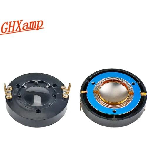 GHXAMP 34.4mm Treble Voice Coil Tweeter Voice Diaphragm 34.5 Core Flat Aluminum Wire Coil For Pad-DE34 PS4 Speaker Audio Parts