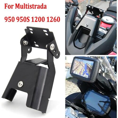 GPS Smart Phone Navigation Mount Mounting Bracket Adapter Holder For Ducati Multistrada 950 950S 1200 Enduro 1260 1260GT
