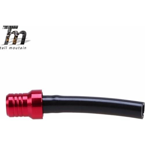 Gas Fuel Petrol Tank Cap Valve Vent Breather Hose Black Tube CNC ATV DirtBike Breather Dirt Quad Bike Motorcycle Accessories