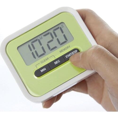 Kitchen timer, reminder, stopwatch, countdown, alarm clock, lovely shape, large screen, big sound