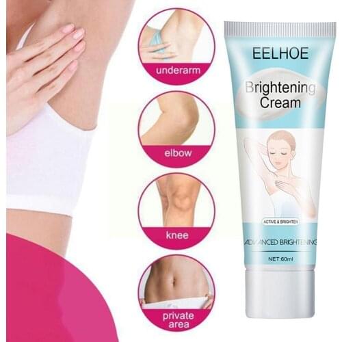Instant Underarm Whitening Cream Bleaching Facial Body Lotion Skin Whitening Cream Care Body Privates 60g Moisturizing Body F6Q2