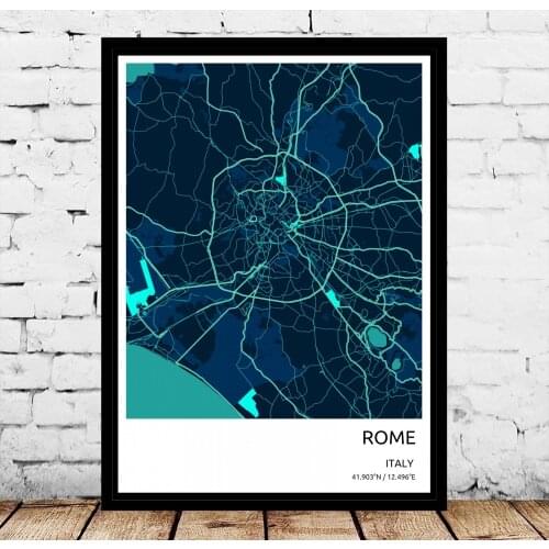 Italy City Rome Poster