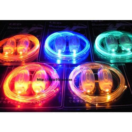 Manufacture of LED Shoelaces,LED Light Up Shoe Laces, 35 pairs,free shing
