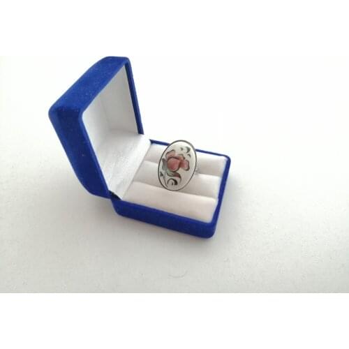 Adjustable ring with decorative tile stone ring rings rings for women gothic jewelry jewelery vintage valentines day gift tile