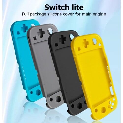 Silicone Protective Cover Anti-slip Case for Nintendo Switch Lite Console made of Silicone good skid resistance easy operation