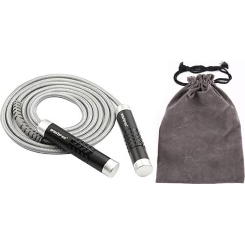 3 Meters Heavy Bearing Skipping Rope Gym Exercise Jump Rope Aluminium Handle Bold PVC Rope Fitness Training Equipment скакалка