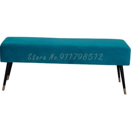 Cloakroom Long Sofa Stool Shoe Changing Stool Home Doorway Clothing Store Dressing Room Fitting Room Entrance Bed End Stool