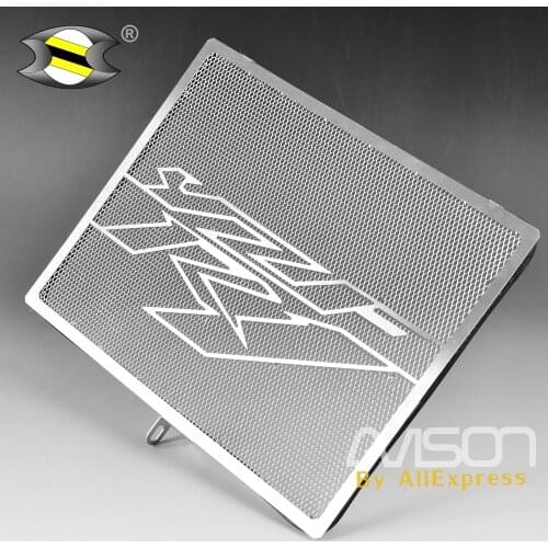 For Yamaha YZF R1 2011 2012 2013 2014 Motorcycle Radiator Grille Guard Cover Protection Stainless Steel CNC