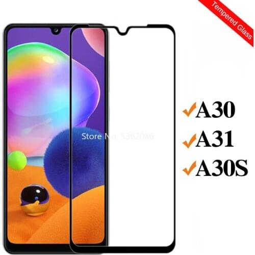 9H Full Cover Protective Glass for Samsung A30S A31 A30 Tempered Glass for Samsung Galaxy A 30 S 31 30s A31 A30 Screen Protector