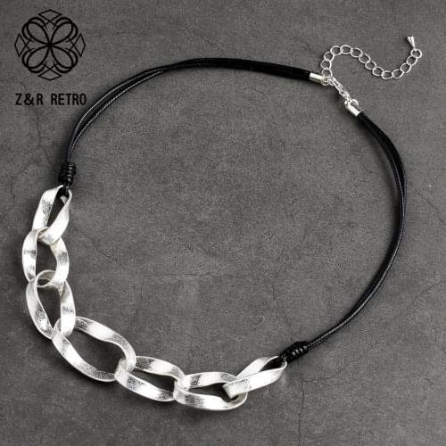 Womens Chain Neck Choker Simple Necklace Handmade Fashion Jewelry Suspension Decoration Female Accessories Christmas Gifts 2021