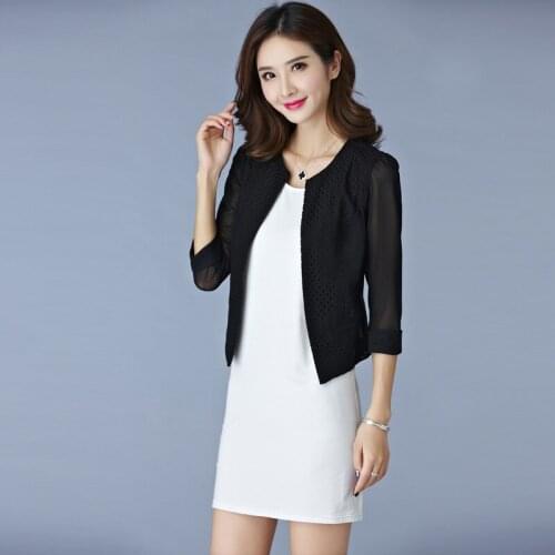 Mujer Blazer Short White Blazer Feminino Clothes Women Casual New Fashion Ladies Blazers 2020 Elegant Slim KJ109 s