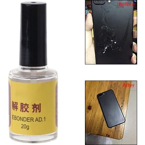 20g Glue Adhesive Superglue Remover Cleaner Debonder Bottle For UV Epoxy Resin