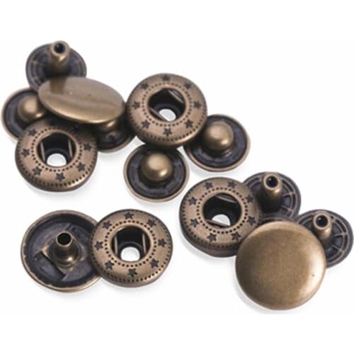 30 conjuntos 10-20mm material Button button button invisible coat button down jacket button