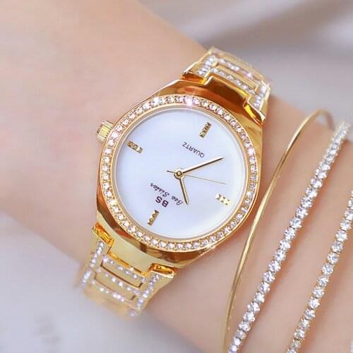 Diamond Watches Woman 2020 Famous Brand Unusual Gold Women Watches Stainless Steel Ladies Wrist Watches Relogio Feminino 2020