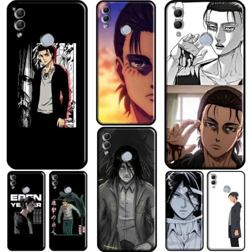 Eren Jaeger Attack On Titan For Huawei Honor 10 Lite 9 20 10i 8X 9X 10X Lite 8A 9A 8S 9S 4C 6C 7C 7A Pro Phone Cover