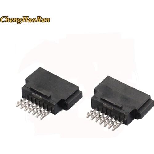 ChengHaoRan 1pcs SATA 7PIN Female Connector Interface SATA Power Supply SATA 7P SATA Socket For data Cable