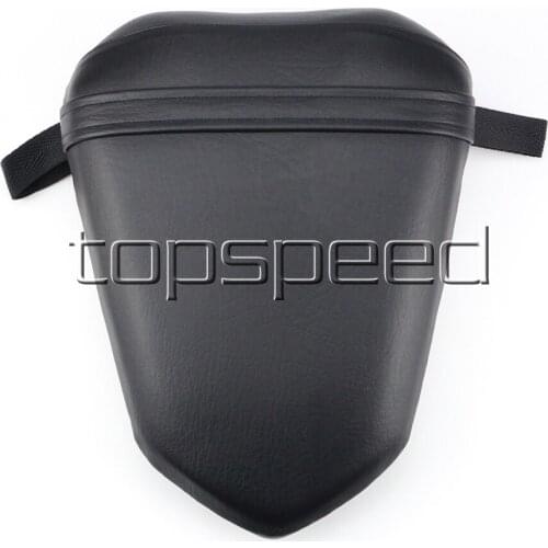 Black Motorcycle Passenger Rear Seat Pillion Cushion For Yamaha YZF R1 2007-2008