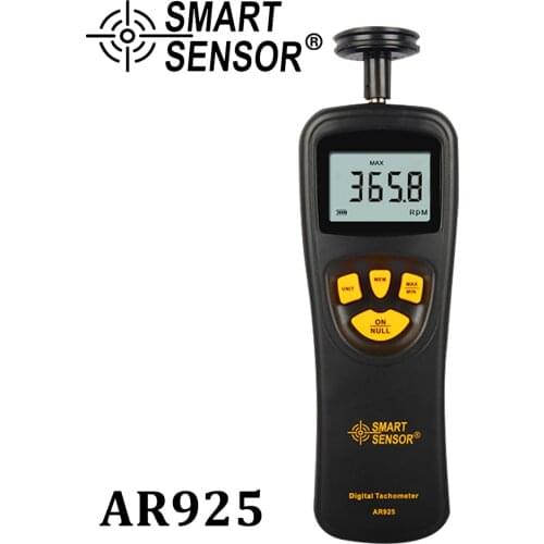 Digital Tachometer Rotational Speed Meter Contact Motor RPM RPM Meter 0.05~19999.9m/min 0.5~19999RPM Speed Measuring Tester