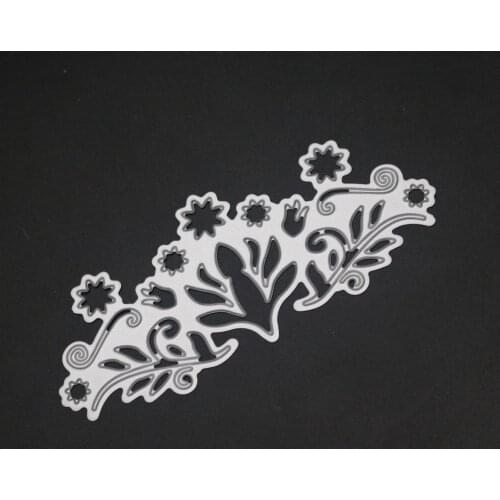 Bright flowers cutting mold mold embossing card scrapbooking card album decoration metal crafts