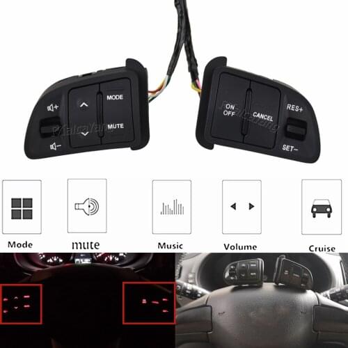 For Kia Sportage 2012-2015 Ceed 2011 Sid 2010 2011 Steering Wheel Audio Cruise Control Buttons 96700-3W502 96700-4T000