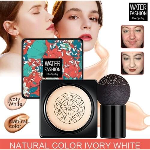 Mushroom Head Air Cushion CC Cream Natural Moisturizing Cosmetics Makeup Whitening BB Concealer Oil-control Foundation Crea K5W5