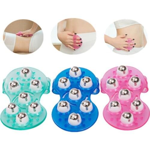 Massage Roller Board Double Neck Buttocks Fast Block Muscle roller Drop Shipping Face Neck Thin Lift Relax Slimming Tool