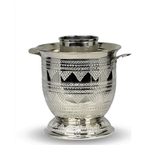 Morya Copper Greek Ouzo English Raki Crushed Wine Bottle Cooler Ice Packs Arab Nightcap Glass Cold Keeper Bar Accessories